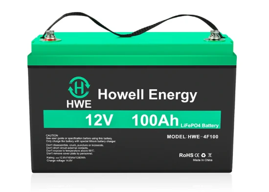 Hwe Deep Cycle Solar Li Ion Pack 12V 24V 48V 50ah 100ah 120ah 150ah 200ah 300ah LiFePO4 Lithium Ion Battery para RV Golf Carrinho