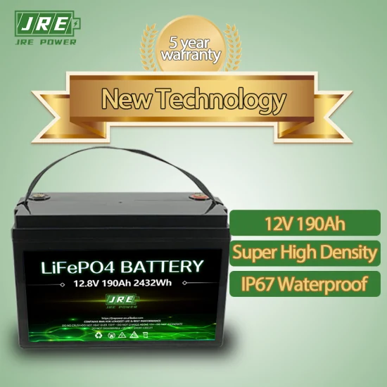 Bateria LiFePO4 12V 190ah/Bateria de Lítio Facilmente Substituível